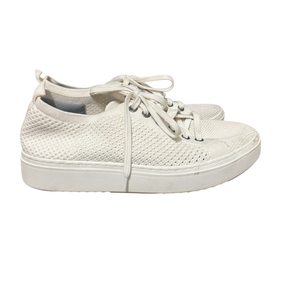 Eileen Fisher white sneakers size 9. Classic neutral minimalist quiet luxury - Picture 3 of 8